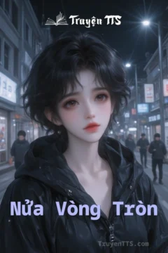 Bìa truyện Nửa Vòng Tròn với hình ảnh cô gái và người đàn ông