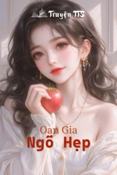 Bìa truyện Oan Gia Ngõ Hẹp với hình ảnh hai nhân vật chính đối đầu nhau.