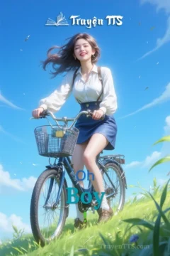 Bìa sách Oh, Boy! với hình ảnh ba đứa trẻ mồ côi