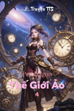 Bìa truyện Pendragon 4 - Thế Giới Ảo với hình ảnh Bobby Pendragon đối mặt với thế giới ảo.