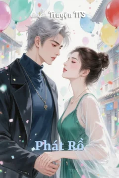 Bìa truyện Phát Rồ với hình ảnh nhân vật nữ chính xinh đẹp, kiêu ngạo và bi thương.