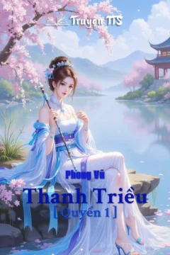 Bìa truyện Thanh Triều với hình ảnh Khang Hi thời trẻ và không khí chiến tranh phong vũ.