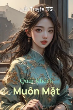 Bìa truyện "Quái Khách Muôn Mặt" khắc họa nhân vật Vân Tuệ và Long Uyên trong bối cảnh giang hồ kiếm hiệp.