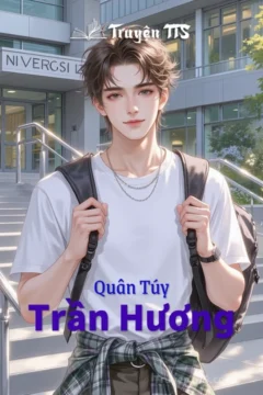 Bìa truyện Quân Túy Trần Hương với hình ảnh hai nam nhân trong trang phục cổ trang.