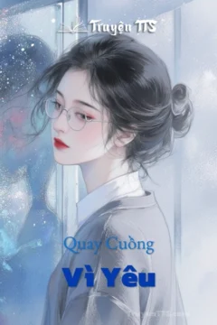 Bìa sách "Vì Yêu" với hình ảnh lãng mạn và bí ẩn.