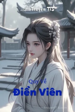 Bìa truyện Quy Về Điền Viên với hình ảnh cô gái thôn quê thanh tú.