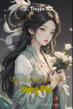 Bìa truyện Sủng Phi với hình ảnh Quỷ Vương và nữ chính