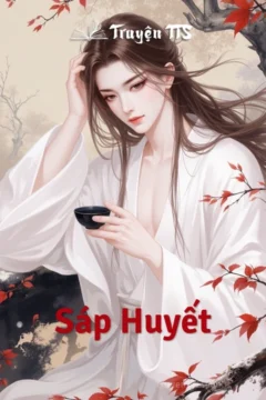 Bìa truyện Sáp Huyết với hình ảnh cổ đại và yếu tố lịch sử.