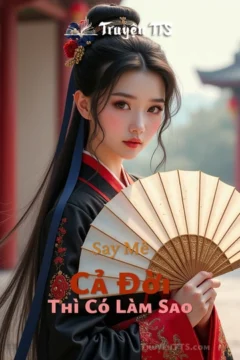 Bìa truyện Say Mê Cả Đời Thì Có Làm Sao với hình ảnh nam tử áo trắng dưới ánh trăng.