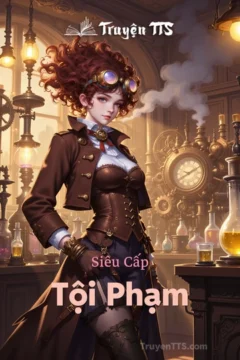 Bìa truyện Siêu Cấp Tội Phạm với hình ảnh cơ giáp chiến đấu