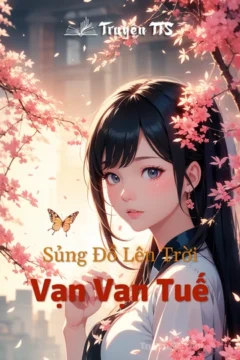 Bìa truyện Sủng Đồ Lên Trời, Vạn Vạn Tuế với hình ảnh nhân vật nữ chính và sư phụ.