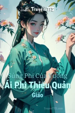 Bìa truyện Ái Phi Thiếu Quản Giáo với hình ảnh nữ nhân cổ trang mạnh mẽ.