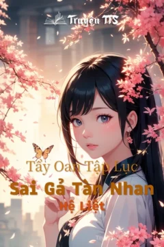 Bìa truyện Sai Gả Tàn Nhan với hình ảnh nhân vật nữ chính mạnh mẽ và nam chính bí ẩn.