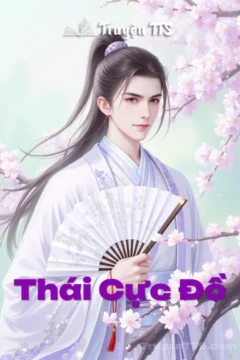 Bìa truyện Thái Cực Đồ với hình ảnh Thái Cực Đồ và các biểu tượng Lưỡng Nghi, Tứ Tượng, Bát Quái.