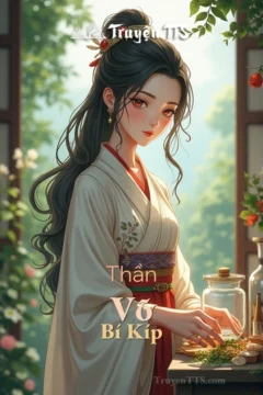 Bìa truyện Thần Võ Bí Kíp với hình ảnh thiếu niên đang luyện võ