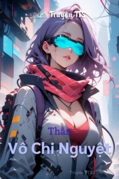 Bìa truyện Thần Vô Chi Nguyệt với nhân vật Nguyệt Ẩn Luật trong game online Thần Vô Online.