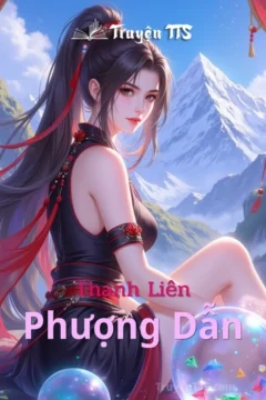 Bìa truyện Thanh Liên Phượng Dẫn với hình ảnh Phượng Hoàng và đóa sen xanh.
