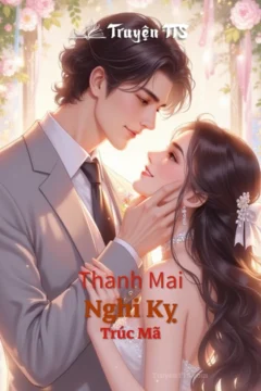 Bìa truyện Thanh Mai Nghi Kỵ Trúc Mã với hình ảnh hai nhân vật chính.