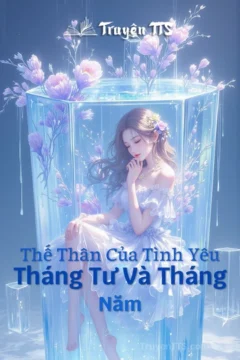 Bìa truyện Tháng Tư Và Tháng Năm với hình ảnh lãng mạn, thể hiện tình yêu hiện đại.