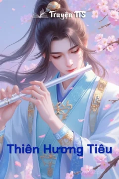 Bìa truyện Thiên Hương Tiêu với hình ảnh hai nhân vật chính trong trang phục cổ trang