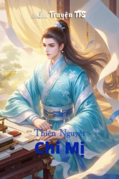 Bìa truyện Thiên Nguyệt Chi Mị với hình ảnh hai nhân vật nam chính trong không gian ma pháp huyền ảo.
