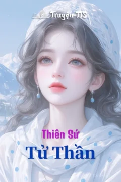 Bìa sách Thiên Sứ Tử Thần với hình ảnh hai nhân vật chính