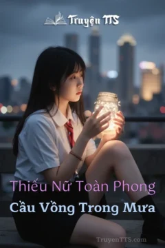 Bìa truyện Thiếu Nữ Toàn Phong 3: Cầu Vồng Trong Mưa với hình ảnh Bách Thảo và các nhân vật nam.