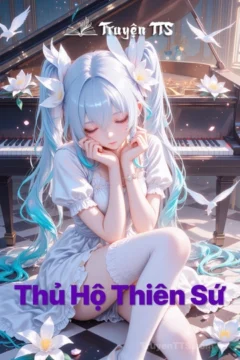 Bìa truyện Thủ Hộ Thiên Sứ với hình ảnh hai nhân vật chính