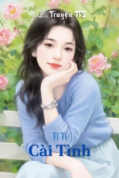 Bìa truyện Ti Ti Cài Tình với hình ảnh cô gái và cậu bé