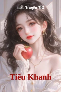 Bìa truyện Tiểu Khanh với hình ảnh nhân vật nữ chính đang mơ màng nhìn về phía xa.