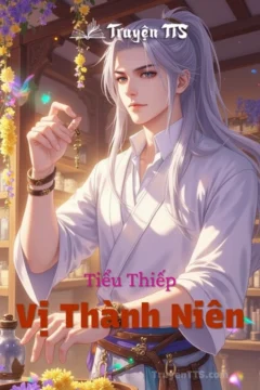 Bìa truyện Tiểu Thiếp Vị Thành Niên với hình ảnh cô gái trẻ trong trang phục cổ đại.