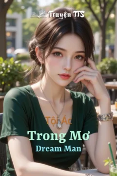 Bìa truyện Tội Ác Trong Mơ với hình ảnh bí ẩn, gợi cảm giác hồi hộp và lãng mạn.
