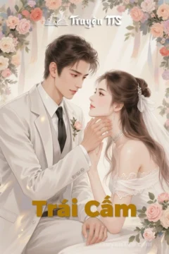 Bìa truyện Trái Cấm với hình ảnh minh họa thể hiện sự giằng xé trong tình yêu hiện đại.