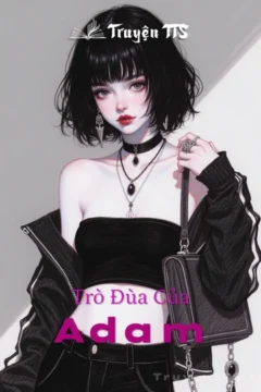 Bìa truyện Trò Đùa Của Adam với hình ảnh hai nhân vật chính.