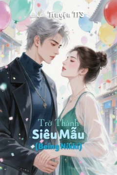 Bìa sách Trở Thành Siêu Mẫu, nhân vật chính là một cô gái trẻ xinh đẹp trong trang phục thời trang.