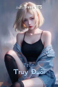 Bìa truyện Trốn Truy Đuổi, mô tả câu chuyện tình yêu hiện đại.