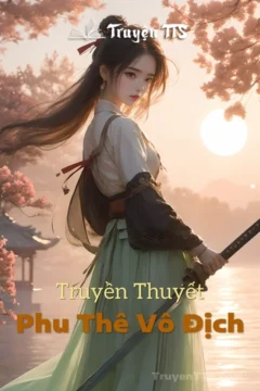 Bìa truyện Truyền Thuyết Phu Thê Vô Địch với hình ảnh hài hước và huyền bí.