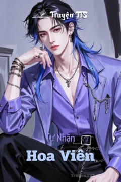 Bìa truyện Tư Nhân Hoa Viên với hình ảnh hai nhân vật nam chính