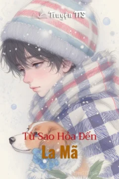 Bìa truyện "Từ Sao Hỏa Đến La Mã" với hình ảnh hai nhân vật chính đối lập nhau.