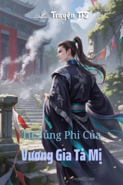 Bìa truyện Tù Sủng Phi Của Vương Gia Tà Mị với hình ảnh nam chính tà mị, quyền lực.