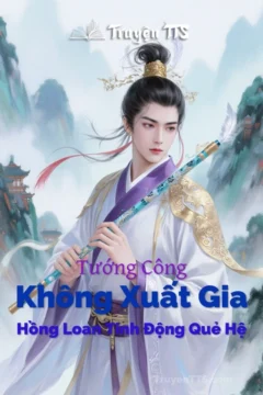 Bìa truyện Tướng Công Không Xuất Gia với hình ảnh cô gái và một vị tăng nhân
