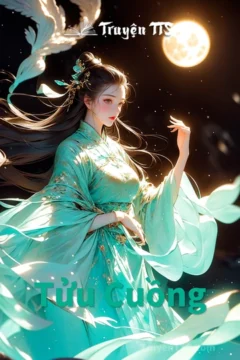 Bìa truyện Tửu Cuồng với hình ảnh cổ đại lãng mạn.