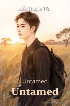 Bìa truyện Untamed với hình ảnh hai nhân vật chính tình tứ.