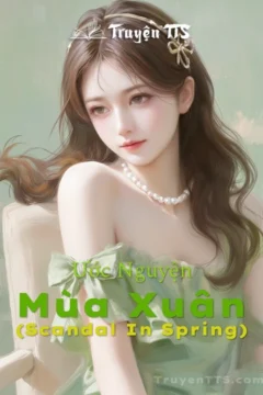 Bìa sách Ước Nguyện Mùa Xuân với hình ảnh lãng mạn.