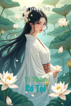 Bìa truyện Vi Thần Có Tội với hình ảnh Thái Y trong cung đình.