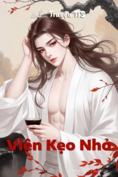 Ảnh bìa truyện Viên Kẹo Nhỏ, thể hiện sự ngọt ngào và hài hước của câu chuyện đam mỹ.