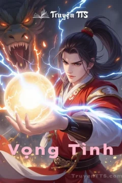 Bìa truyện Vọng Tình với hình ảnh hồ ly và thiên sư