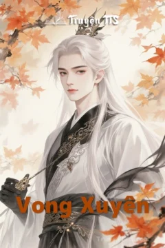 Bìa truyện Vong Xuyên với hình ảnh cầu Vong Xuyên và nhân vật nam cô độc.