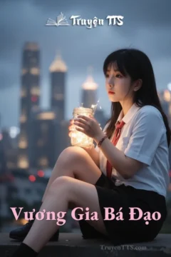 Bìa truyện Vương Gia Bá Đạo với hình ảnh cô gái bí ẩn trong đêm.