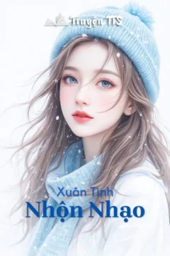 Bìa truyện Xuân Tình Nhộn Nhạo với hình ảnh cặp đôi trẻ trong không gian hiện đại.